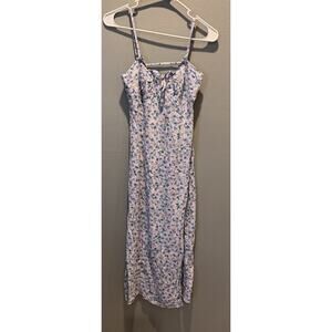 NWT Aeropostale Women's Midi Light Purple Floral Dress Size XS
